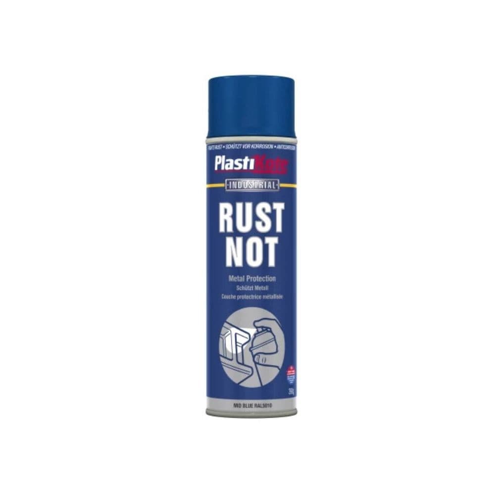 Plasti-kote Rust Not Spray Matt Midnight Blue 500ml
