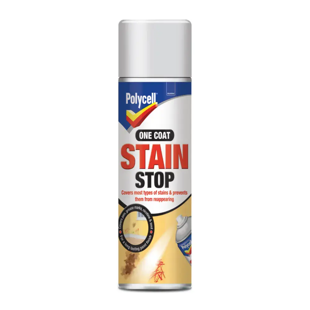 Polycell One Coat Stain Stop Aerosol 250ml