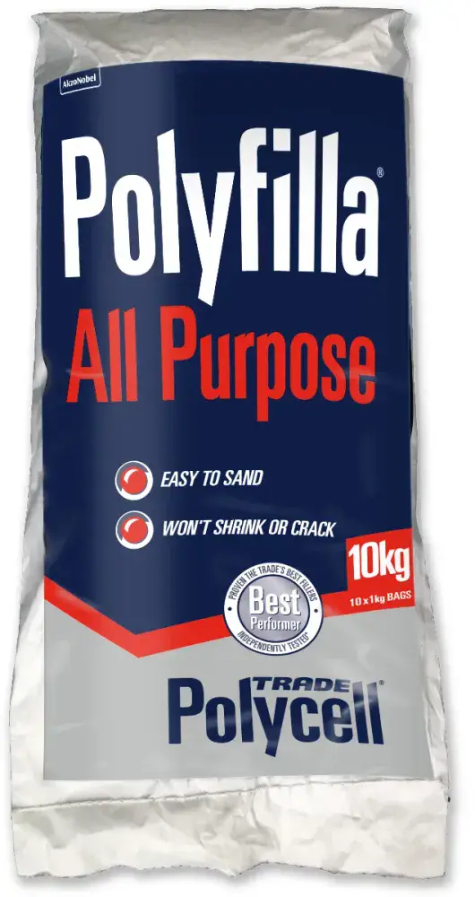 Polycell Trade Polyfilla All Purpose Filler 10Kg