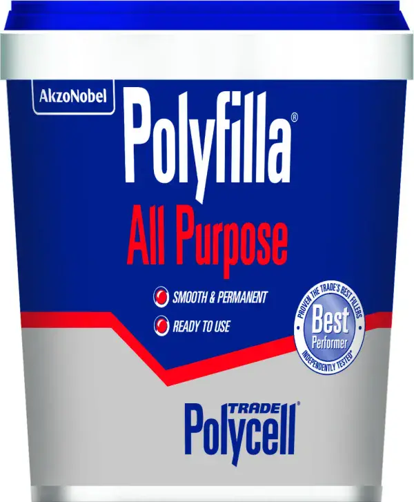 Polycell Trade Polyfilla All Purpose Ready Mixed 1Kg