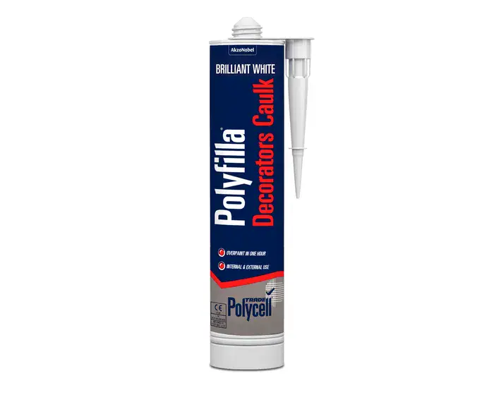 Polycell Trade Polyfilla Decorators Caulk White 290Ml
