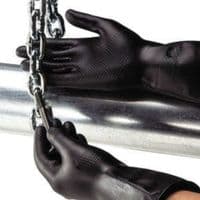 Polyco Jet Heavy Duty Natural Rubber Gloves Large (pk 12)