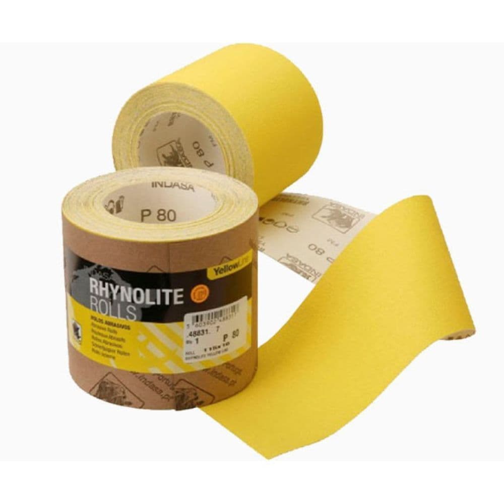 Rhynolite Yellowline General Purpose Sanding Rolls 115mm x 50m