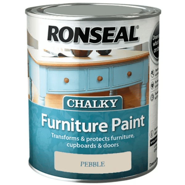 Ronseal Chalky Furniture Paint Pebble 750ml