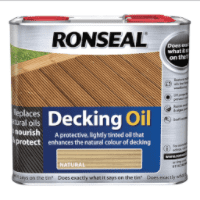 Ronseal Decking Oil Clear 2.5L DISCONTINUED