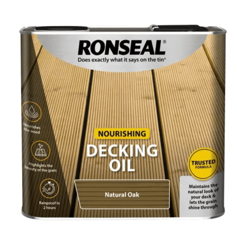Ronseal Decking Oil Natural Oak 2.5L