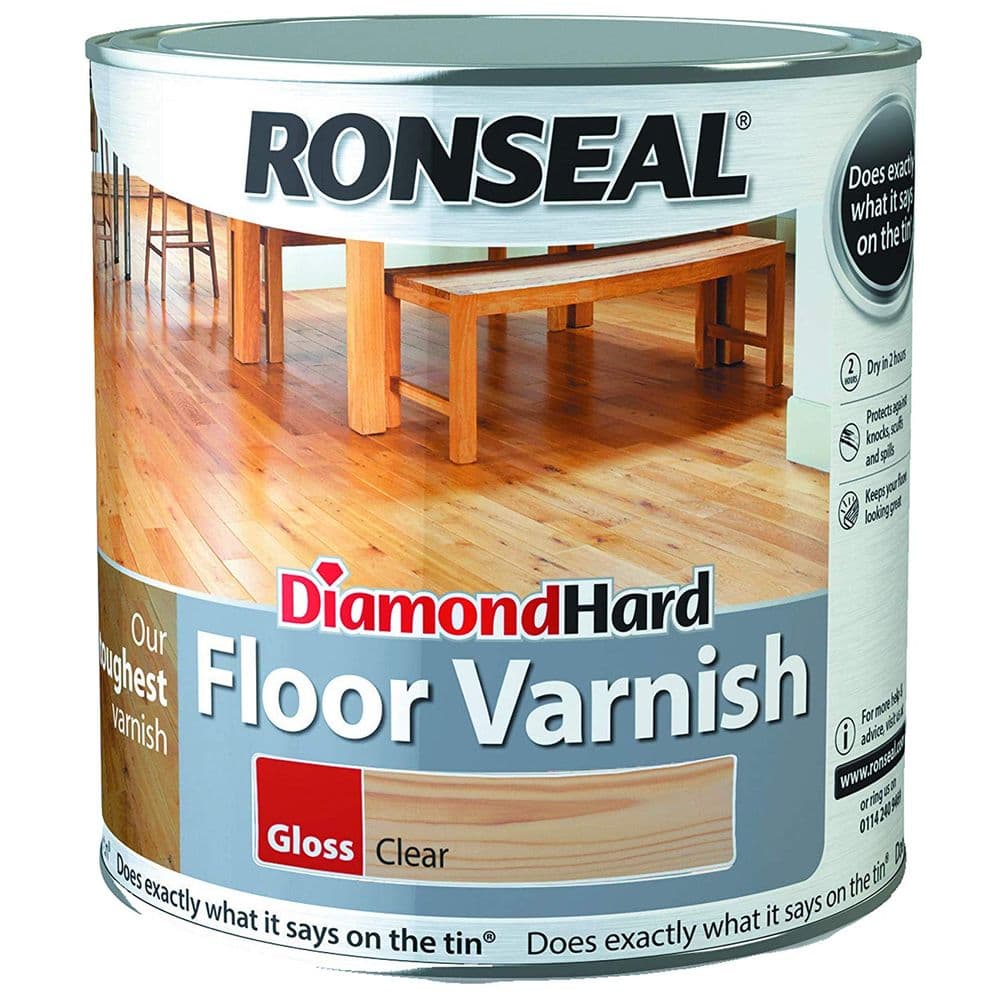 Ronseal Diamond Hard Floor Varnish Clear