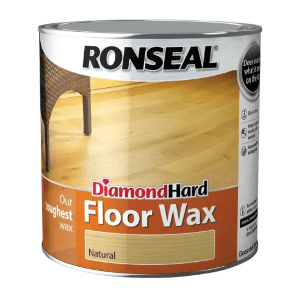Ronseal Diamond Hard Floor Wax Natural 2.5L