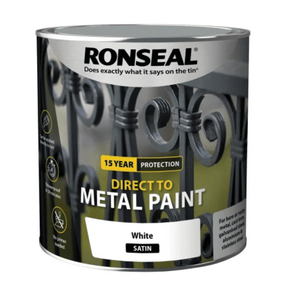 Ronseal Direct to Metal Satin Paint 2.5L