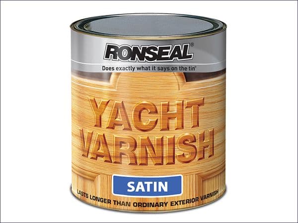 Ronseal Exterior Yacht Varnish Satin 500ml
