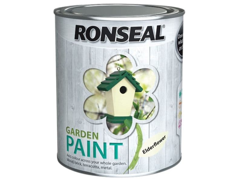 Ronseal Garden Paint Elderflower 2.5 Litre