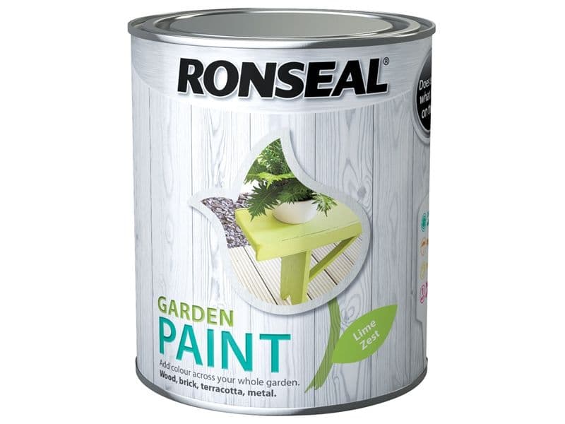 Ronseal Garden Paint Lime Zest 750ml