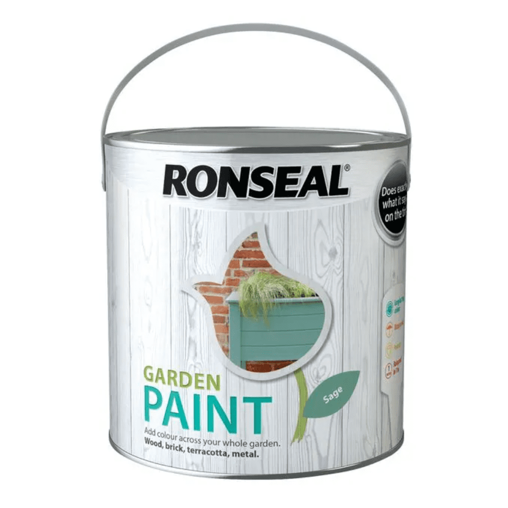 Ronseal Garden Paint Mint 2.5L