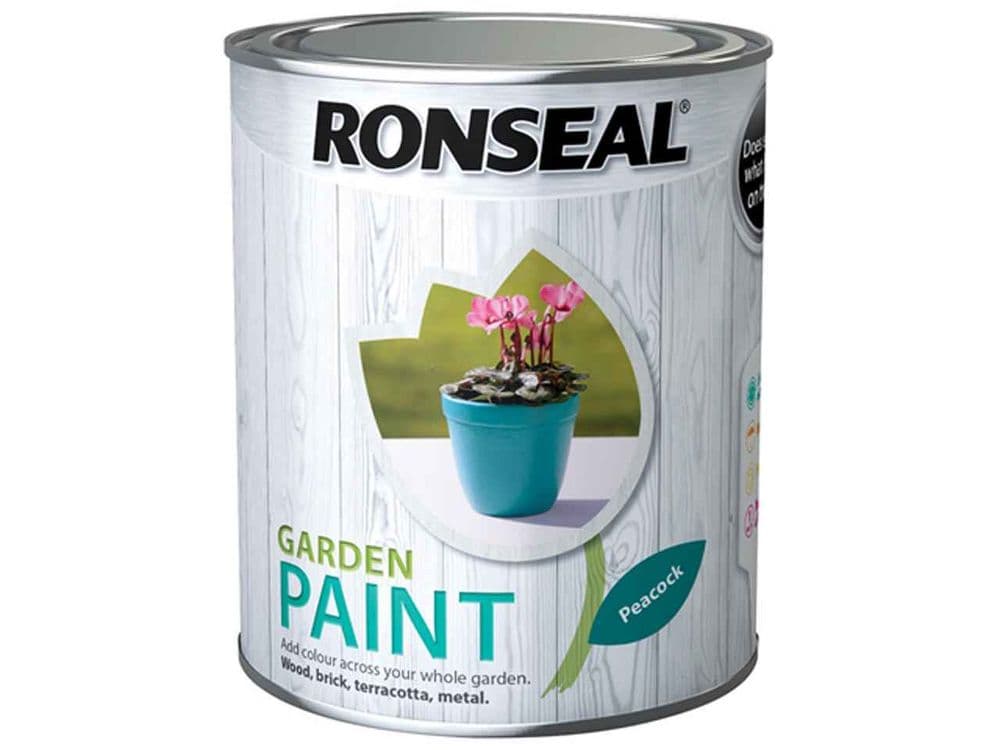Ronseal Garden Paint Peacock 750ml DISCONTINUED