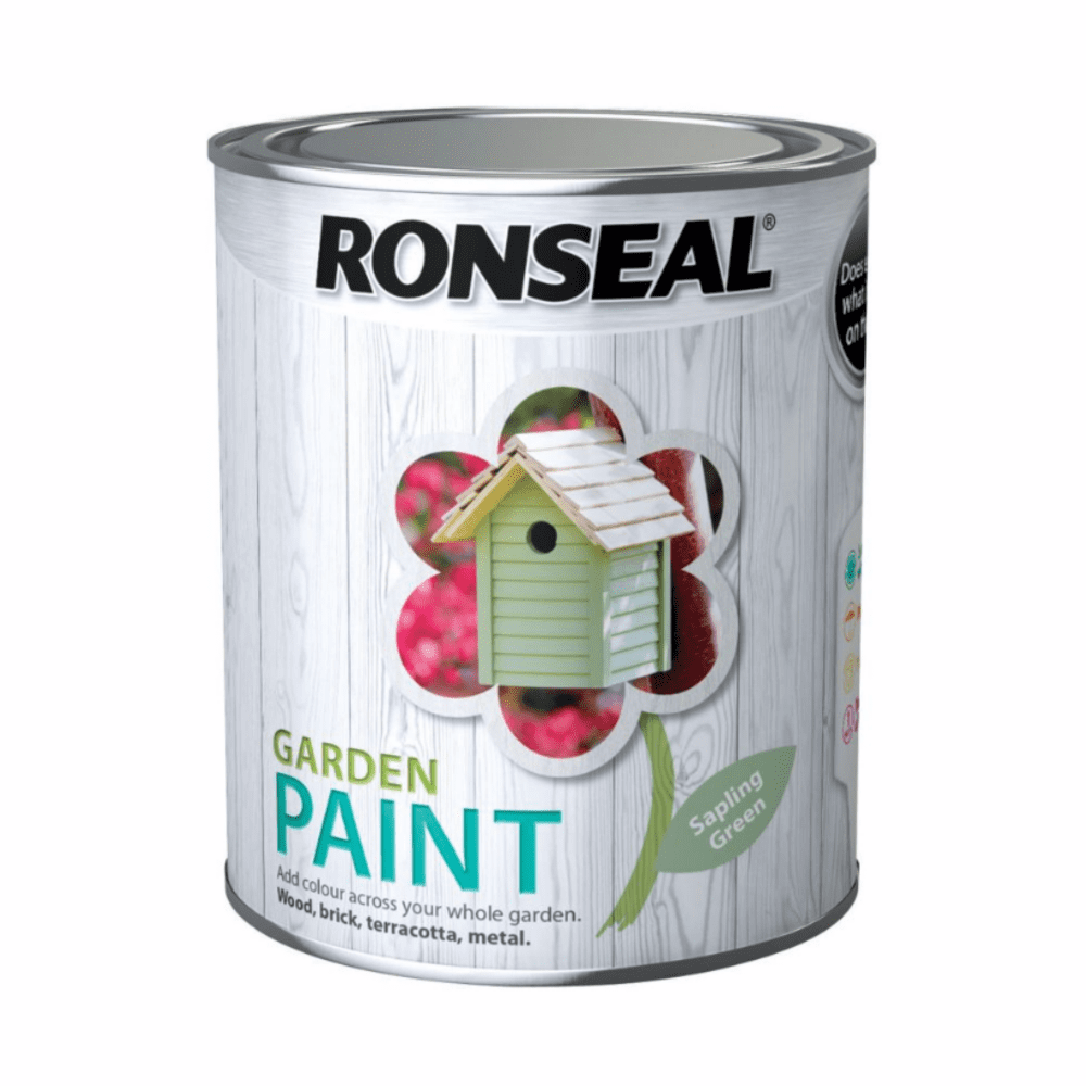 Ronseal Garden Paint Sapling Green 750ml