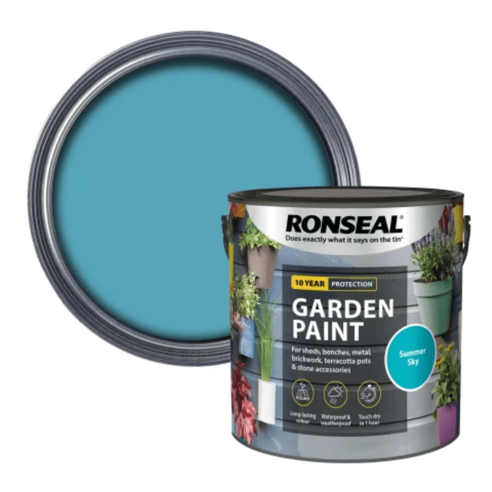 Ronseal Garden Paint Summer Sky 2.5L