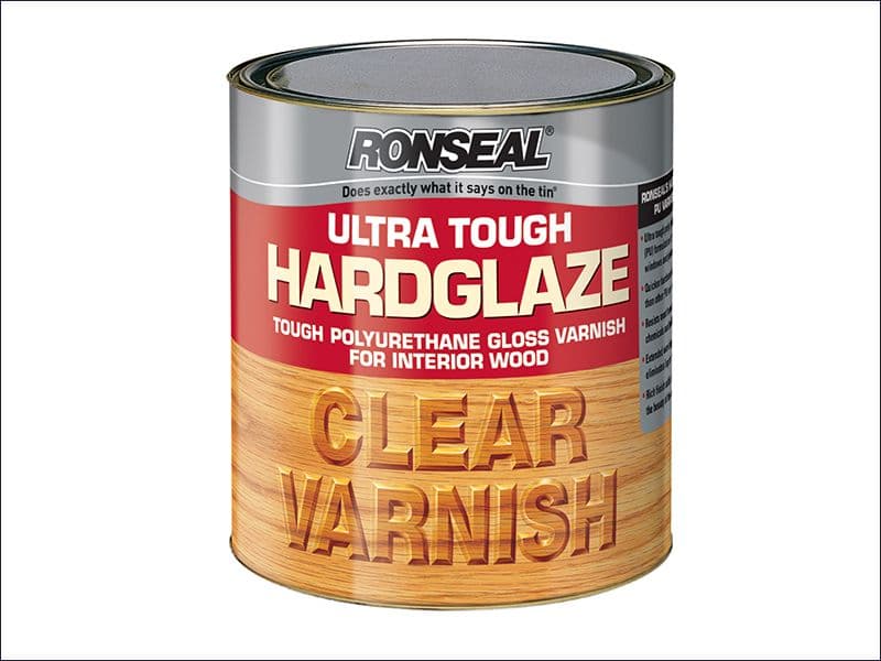 Ronseal Ultra Tough Hardglaze Internal Clear Gloss Varnish 2.5 Litre