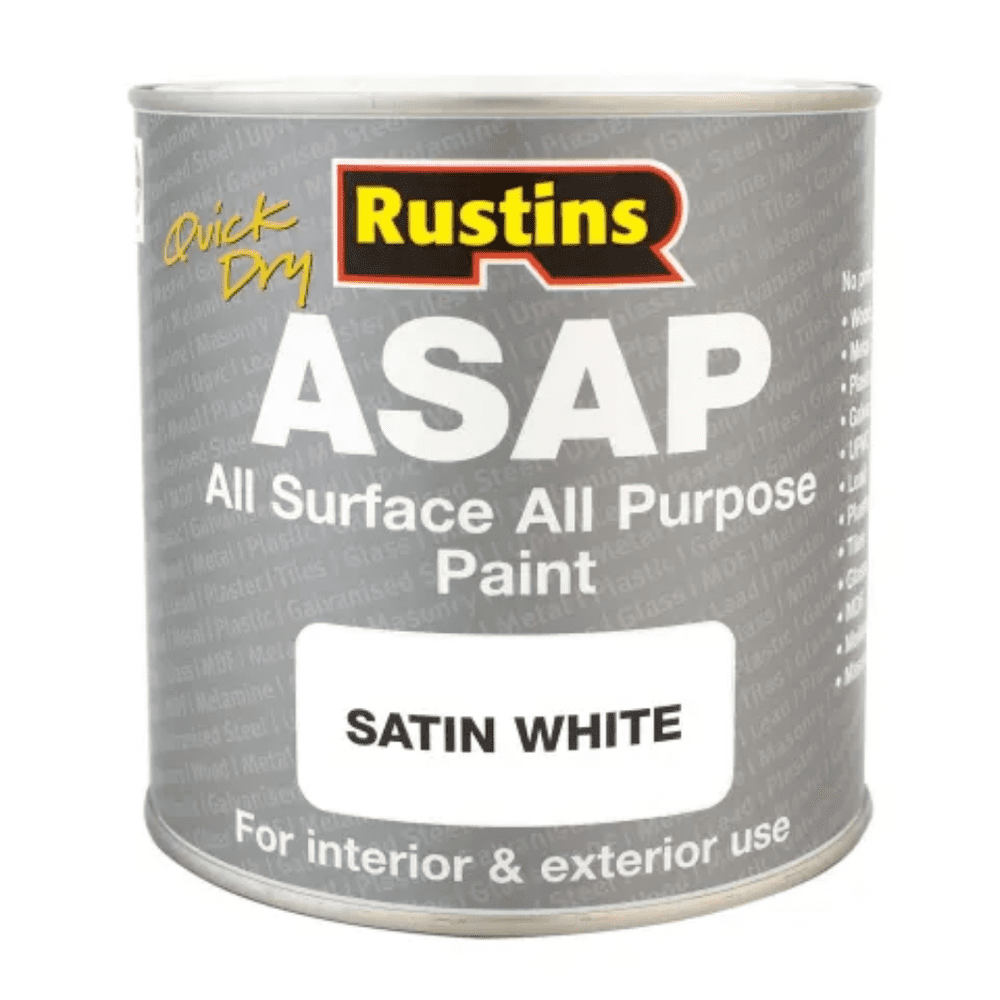 Rustins Asap Paint White 500Ml