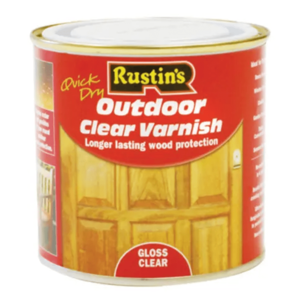 Rustins Exterior Varnish Clear Gloss 2.5 Litre
