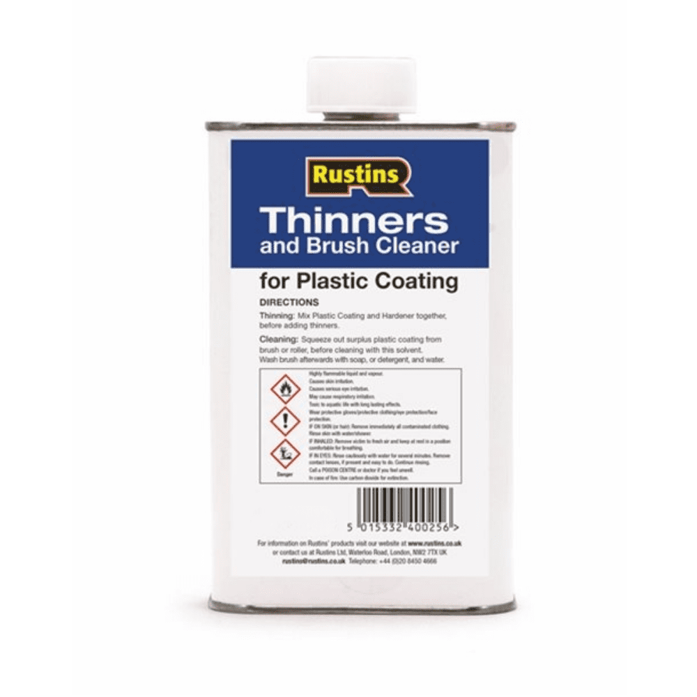 Rustins Plastic Coating Thinners 250 ml