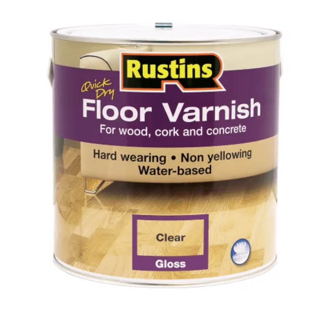 Rustins Quick Dry Floor Varnish Gloss 2.5 Litre