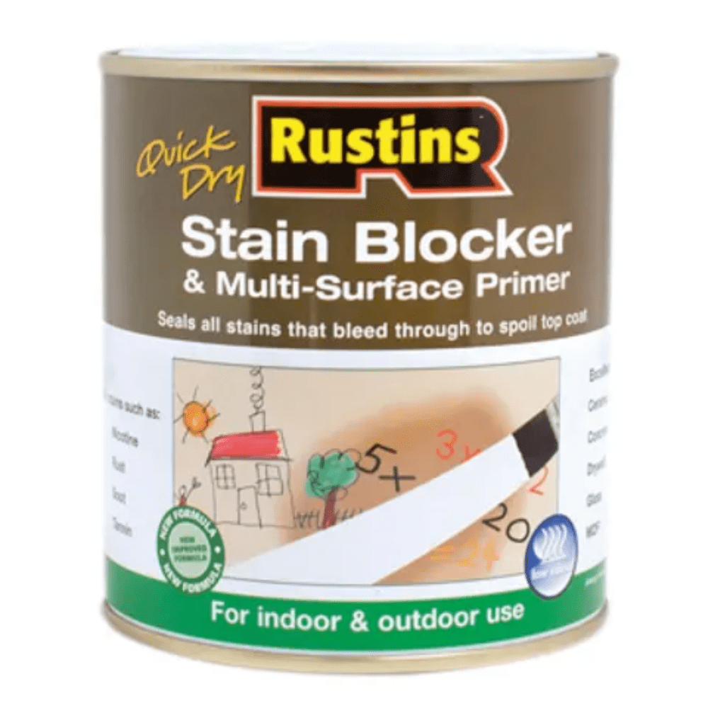 Rustins Quick Dry Stain Block & Multi Surface Primer 1 Litre