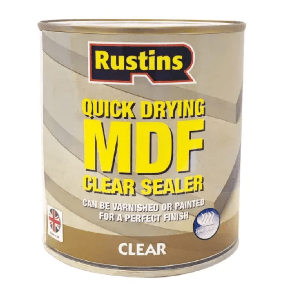 Rustins Quick Drying MDF Sealer Clear 2.5 Litre