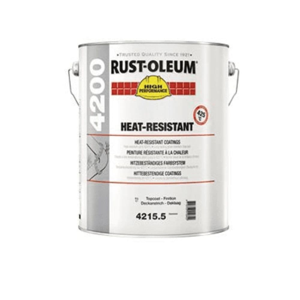 Rustoleum 4215 Heat Resistant 425C Aluminium Topcoat 5L DISCONTINUED
