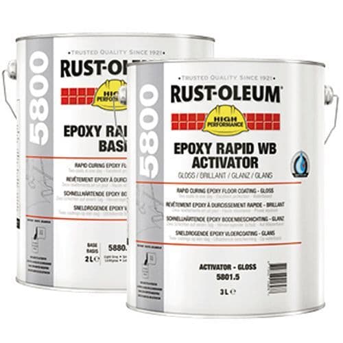 Rustoleum 5800 Epoxy Rapid WB Floor Paint 5L