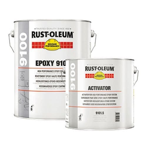 Rustoleum 9100 High Performance Epoxy 9101 Standard Colours 5L DISCONTINUED