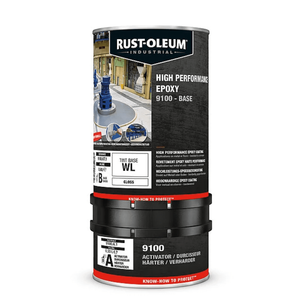 Rustoleum 9100 High Solids Epoxy 9101HS Custom Mixed Colours 5L