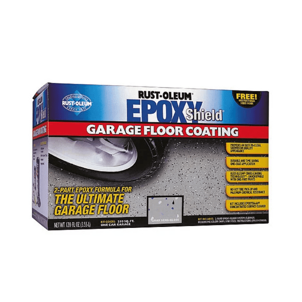 epoxy garage floor coating rustoleum professional epoxy dark gray