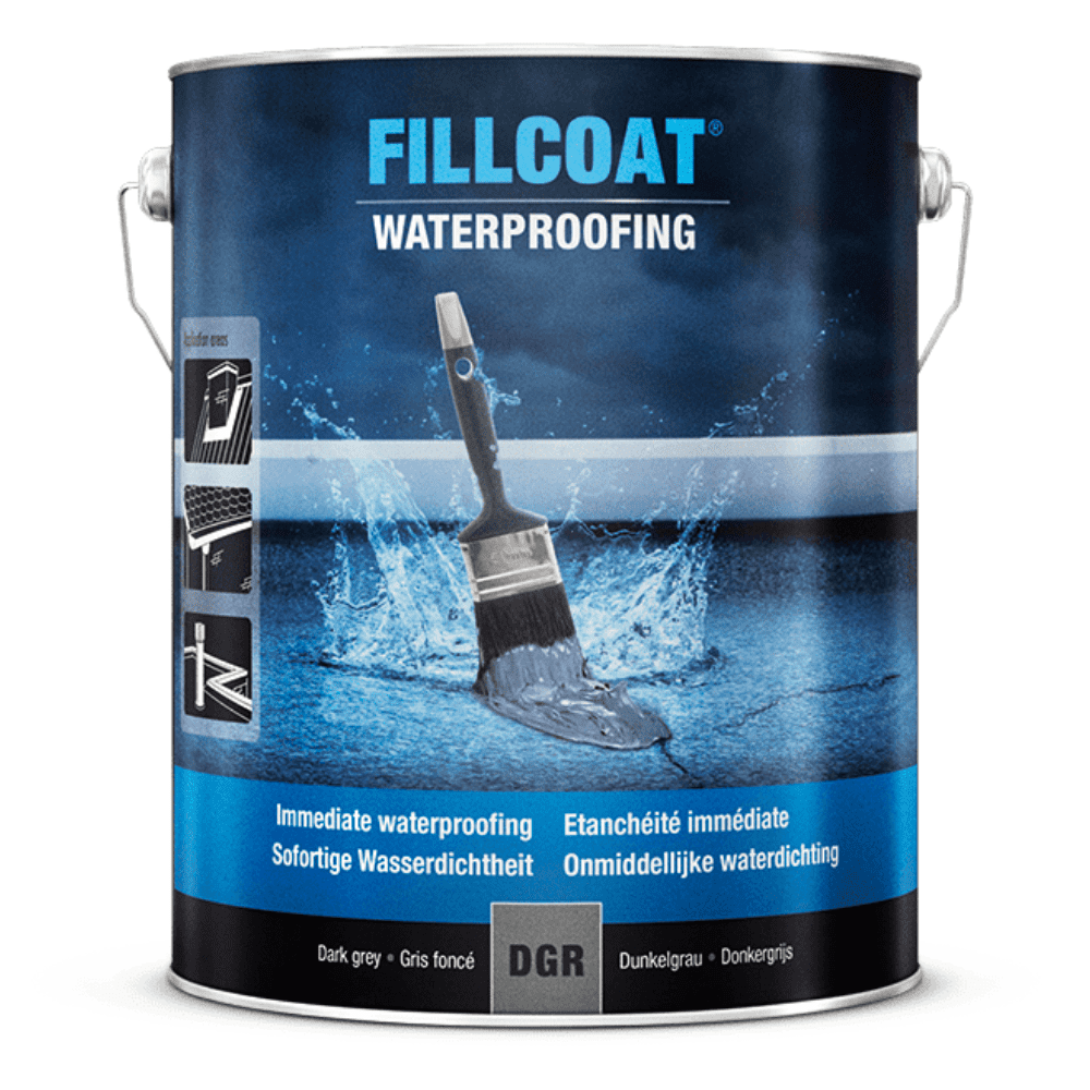 Rustoleum Fillcoat Waterproofing Dark Grey