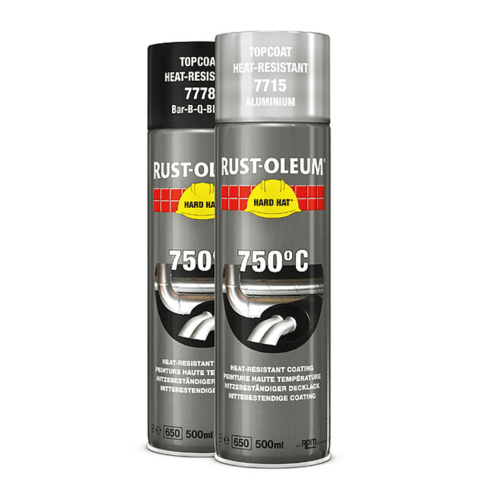 Rustoleum Hard Hat Heat Resistant 750C Aerosol 500ml