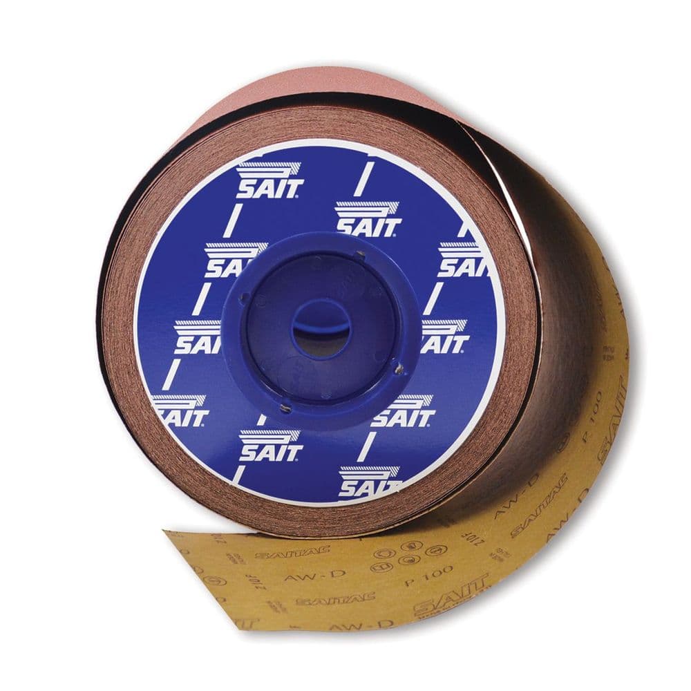 SAIT SAITAC RI AW-D Abrasive Paper Rolls 115mm x 50m