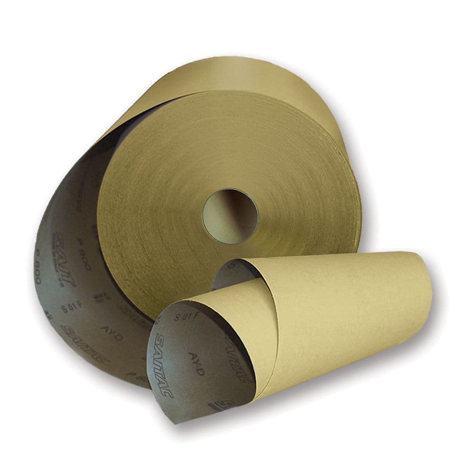 SAIT SAITAC RI AY-D Abrasive Paper Rolls 115mm x 50m