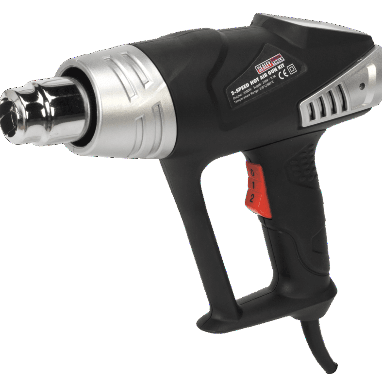 Sealey HS103K Hot Air Gun Kit 2-Speed 350°C/600°C