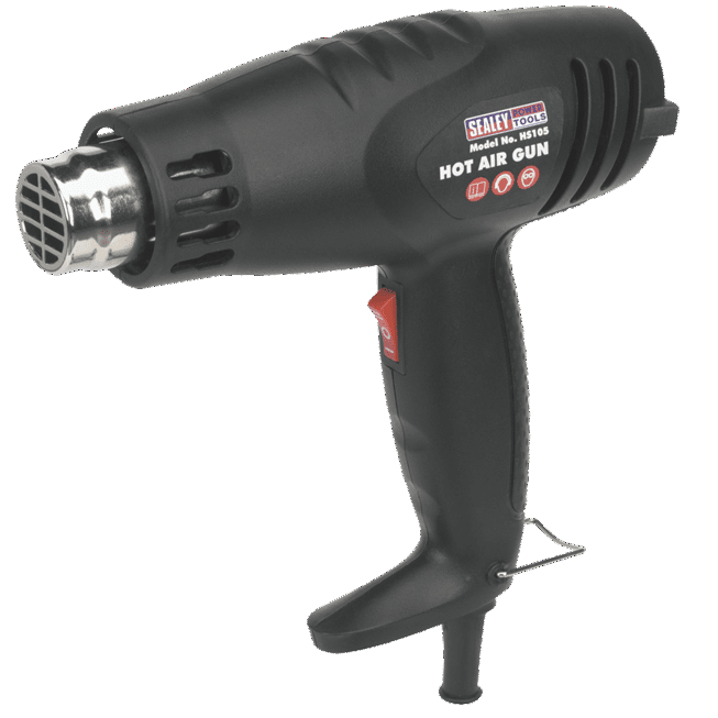 Sealey HS105 Hot Air Gun 1600W 2-Speed 370°C/500°C