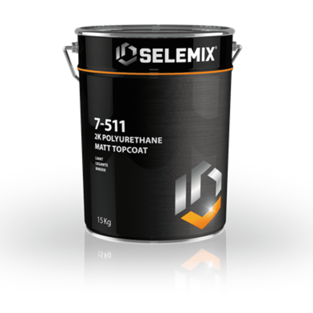 Selemix 7-511 2K Polyurethane Matt Topcoat 4L