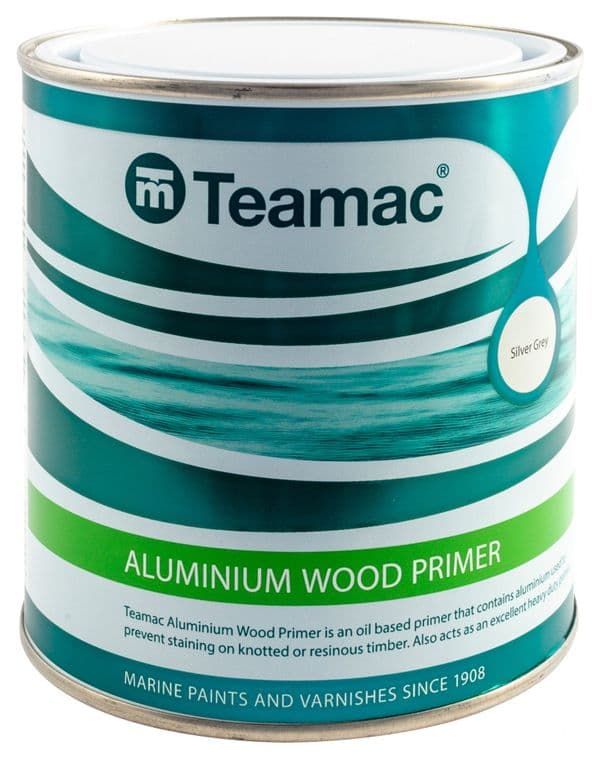 Teamac Aluminium Wood Primer Silver