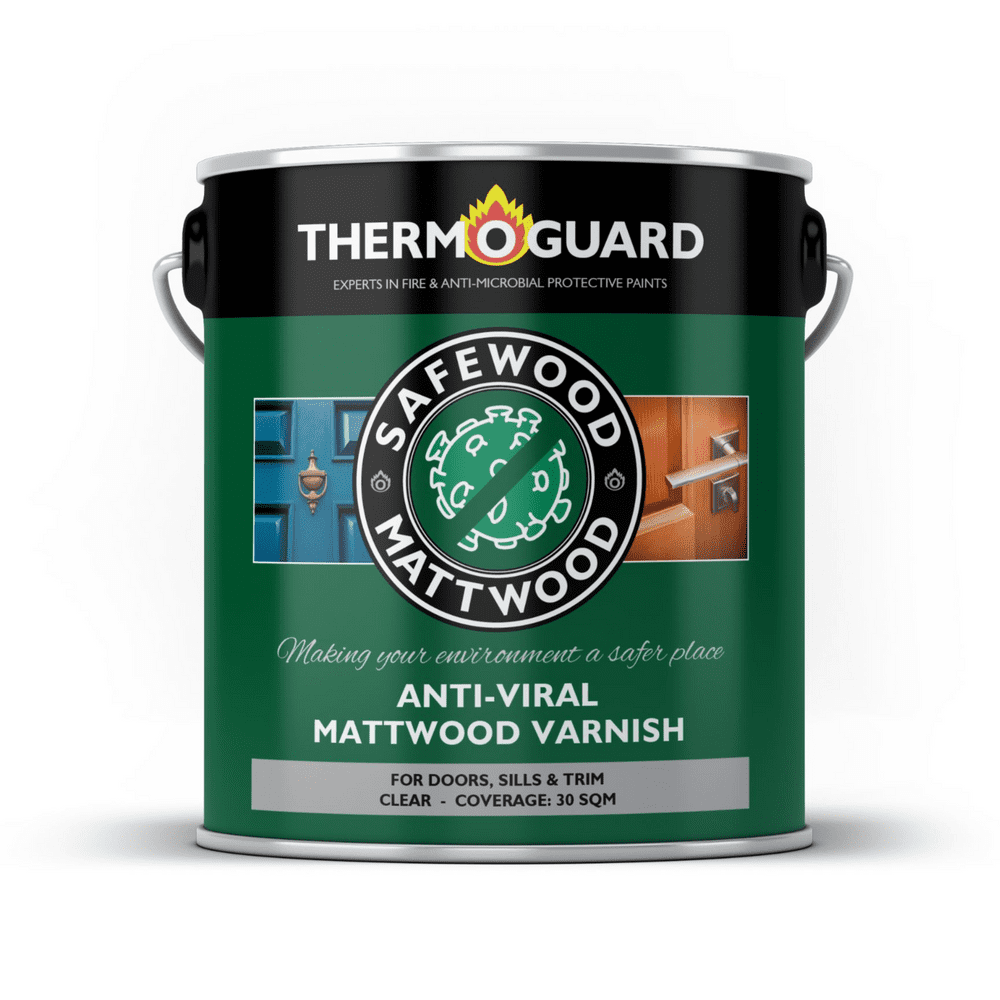 Thermoguard Safewood Mattwood Anti-Viral Varnish Clear