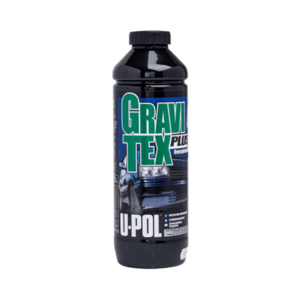 U-POL Gravitex Plus Hs Stonechip Protector Black 1L
