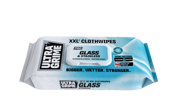 Uniwipe UltraGrime Glass & Stainless XXL Clothwipes