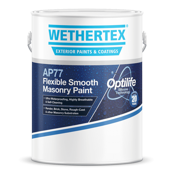 Wethertex AP77 Flexible Smooth Masonry Paint Wethertex Factory Colours