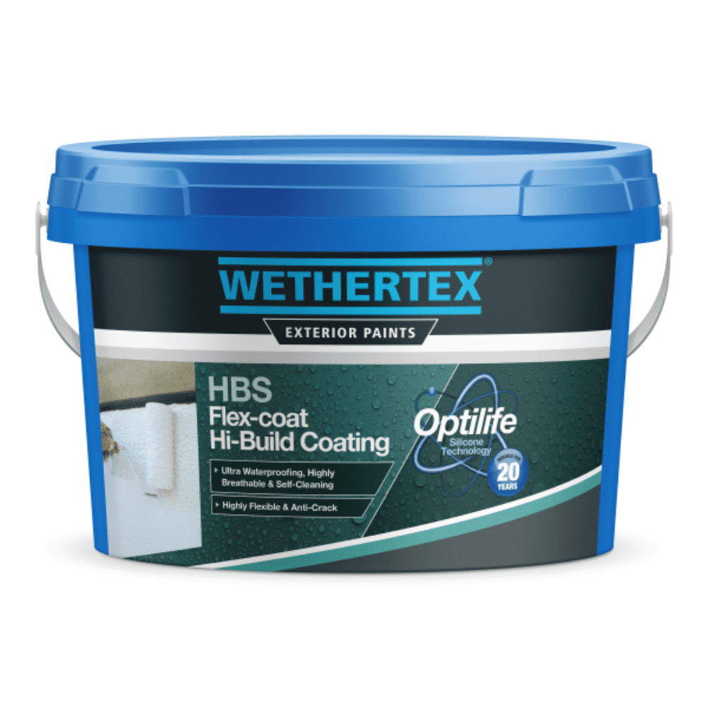 Wethertex HBS Flex-Coat Hi-Build Coating Standard Colours 15kg
