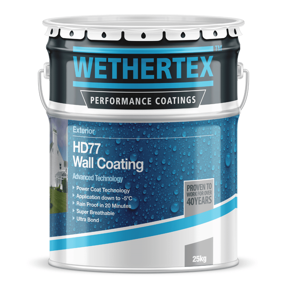 Wethertex HD77 Pliolite Heavy Texture Wall Coating 25kg