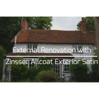 Zinsser AllCoat Exterior WB Satin Paint Standard Colours