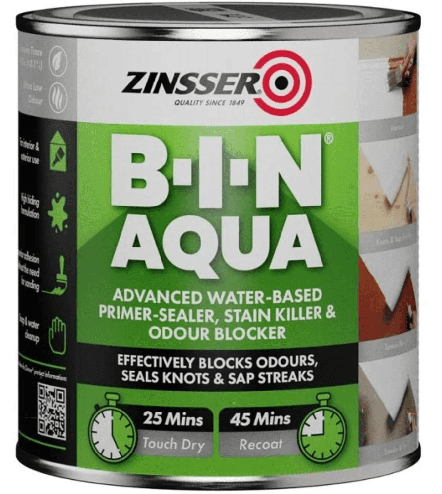 Zinsser Bin Aqua Stain-Blocking Primer White