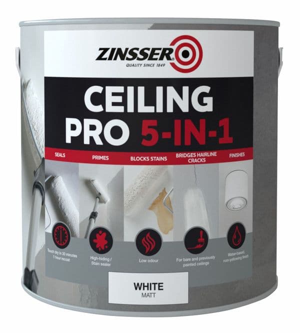 Zinsser Ceiling Pro 5 in 1 2.5L