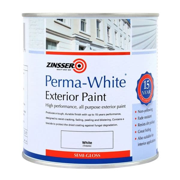 Zinsser Perma-White Interior Exterior Semi-Gloss DISCONTINUED